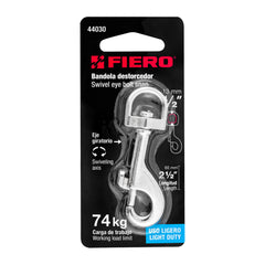 Bandola de zinc de 1/2" giratoria, FIERO