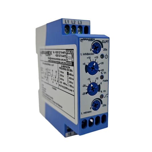 Protector de fase 440V trifasico Bramex