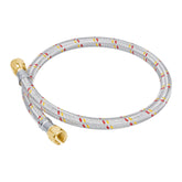 Manguera para gas, aluminio, 5/16" flare, 60 cm, FOSET BASIC