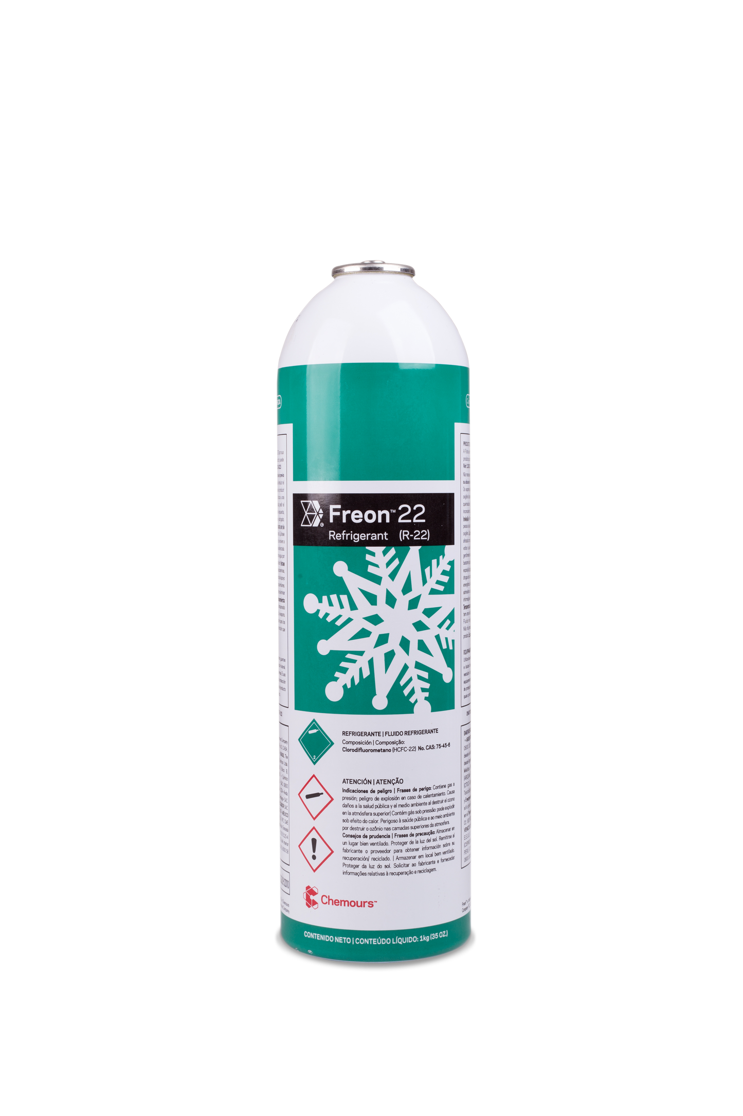 Gas refrigerante R-22