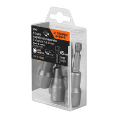 Juego de dados magnéticos estándar, 5 piezas, Truper Expert