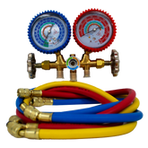 Manifold con mirilla