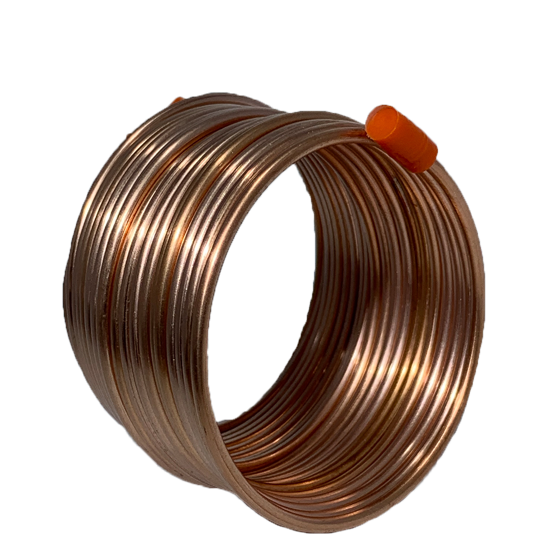 Tubo capilar de cobre