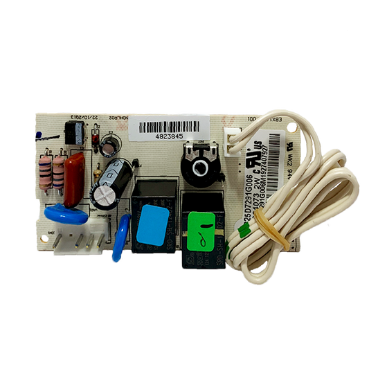 Tarjeta para refrigerador mabe