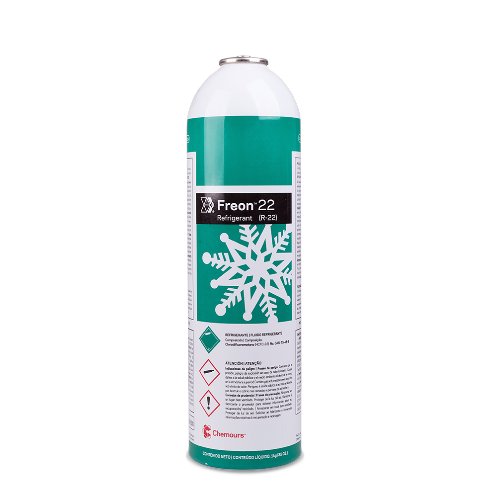 Gas refrigerante R-22 Chemours