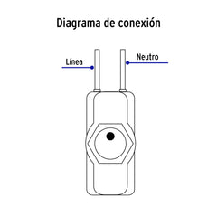 Interruptor de palanca con cable, Volteck