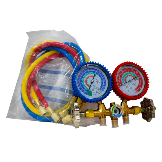 Manifold con mirilla