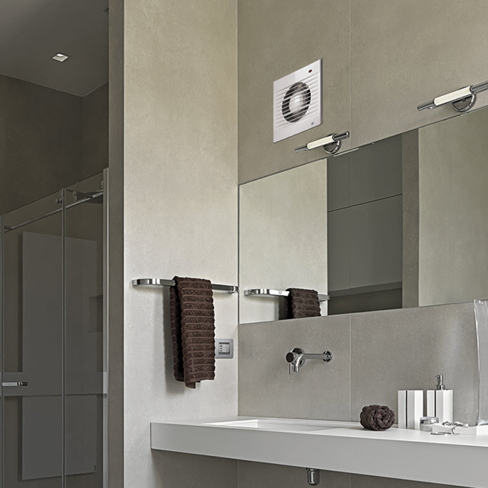 Extractor de aire de 5", blanco, VOLTECK