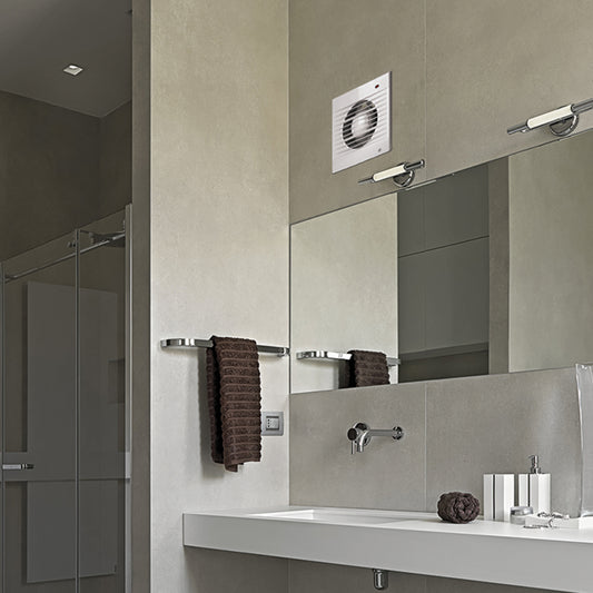 Extractor de aire de 5", blanco, VOLTECK