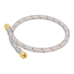 Manguera para gas, aluminio, 5/16" flare, 60 cm, FOSET BASIC