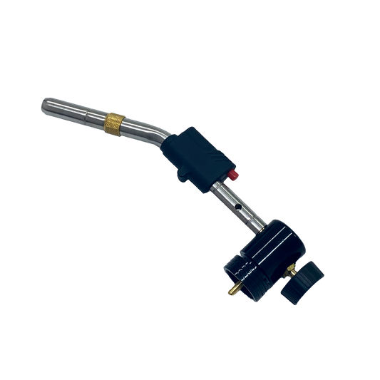 Boquilla con perilla de bronce encendido automático