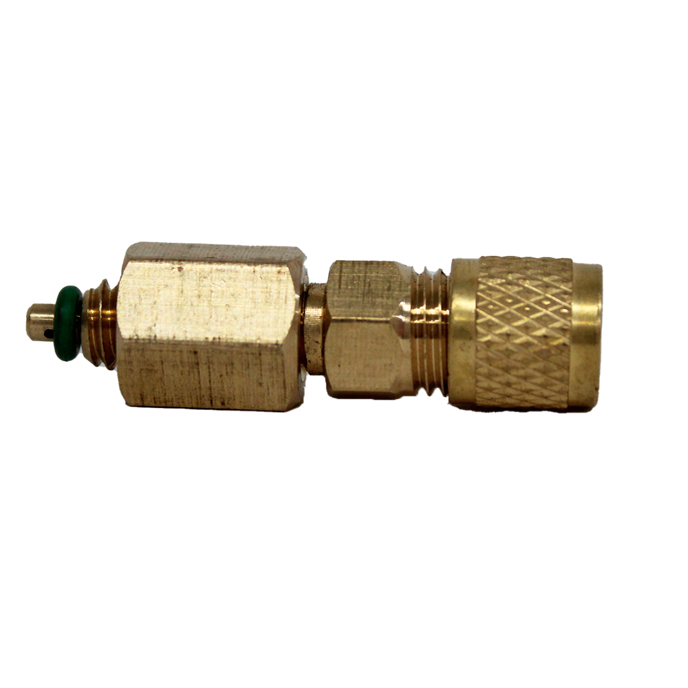 Válvula check para lata de gas