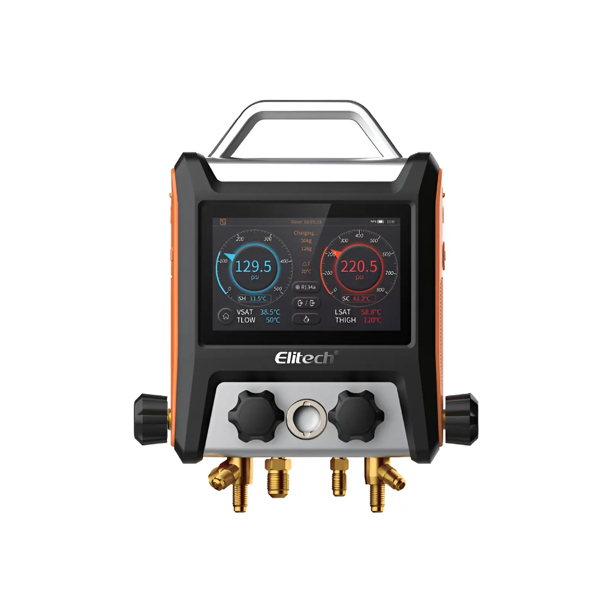 Colector digital Elitech MS-4000 con vacuómetro