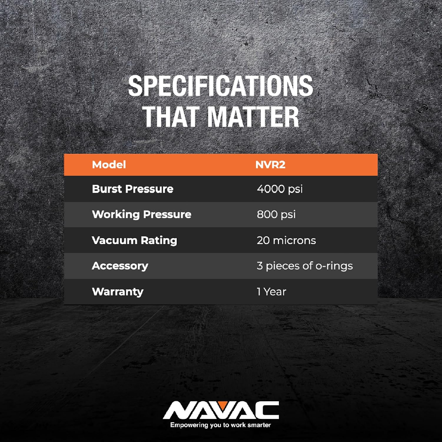 Navac Nvr2 Herramienta Extractor Nucleo Valvula Hvac