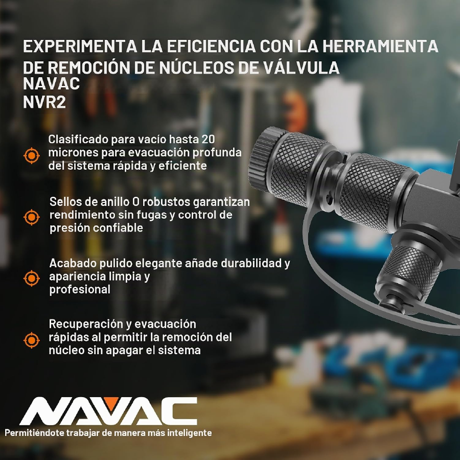Navac Nvr2 Herramienta Extractor Nucleo Valvula Hvac
