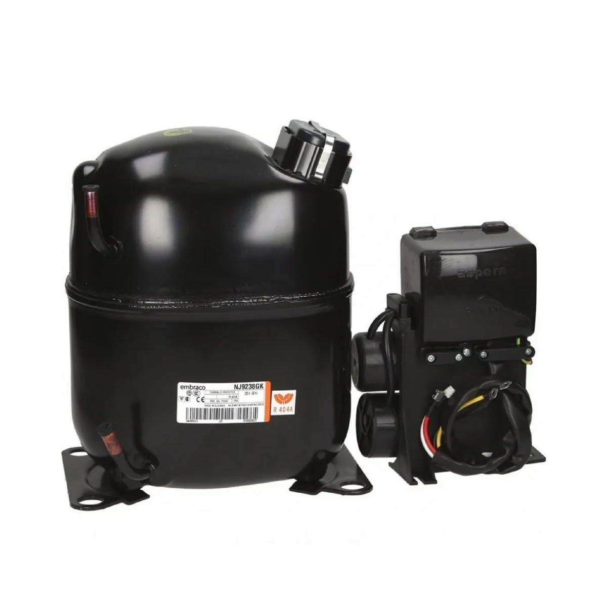 COMPRESOR EMBRACO 1 1/2hp R404 220/1/60