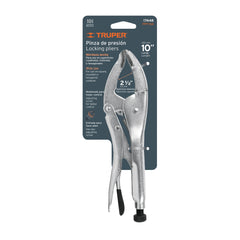 Pinza de presión 10" apertura amplia, Truper
