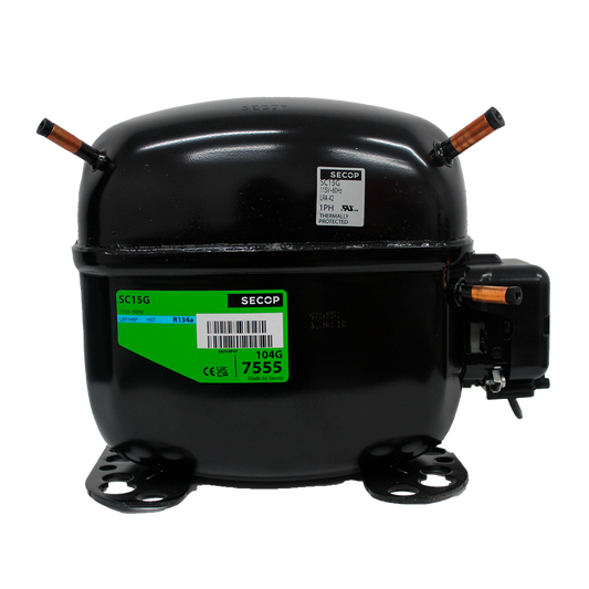 Compresor SECOP 1/2HP Pesado