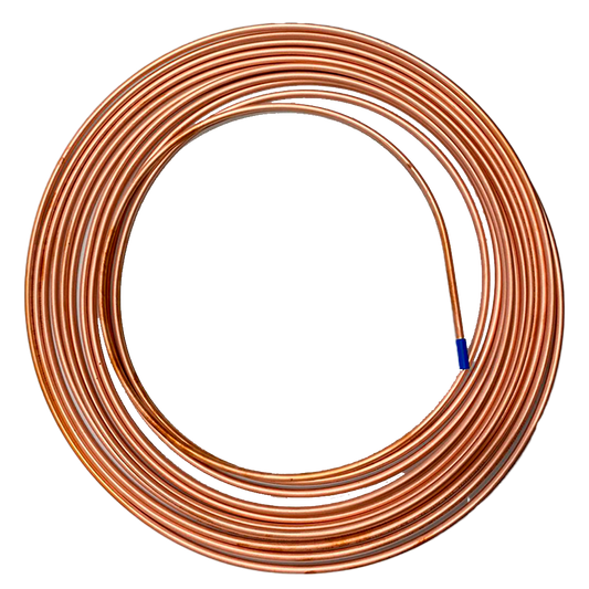 Tubería de cobre flexible