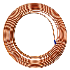 Tubería de cobre flexible