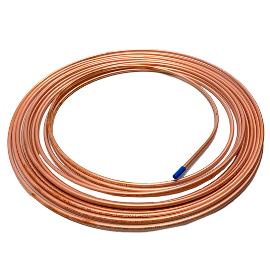 Tubería de cobre flexible