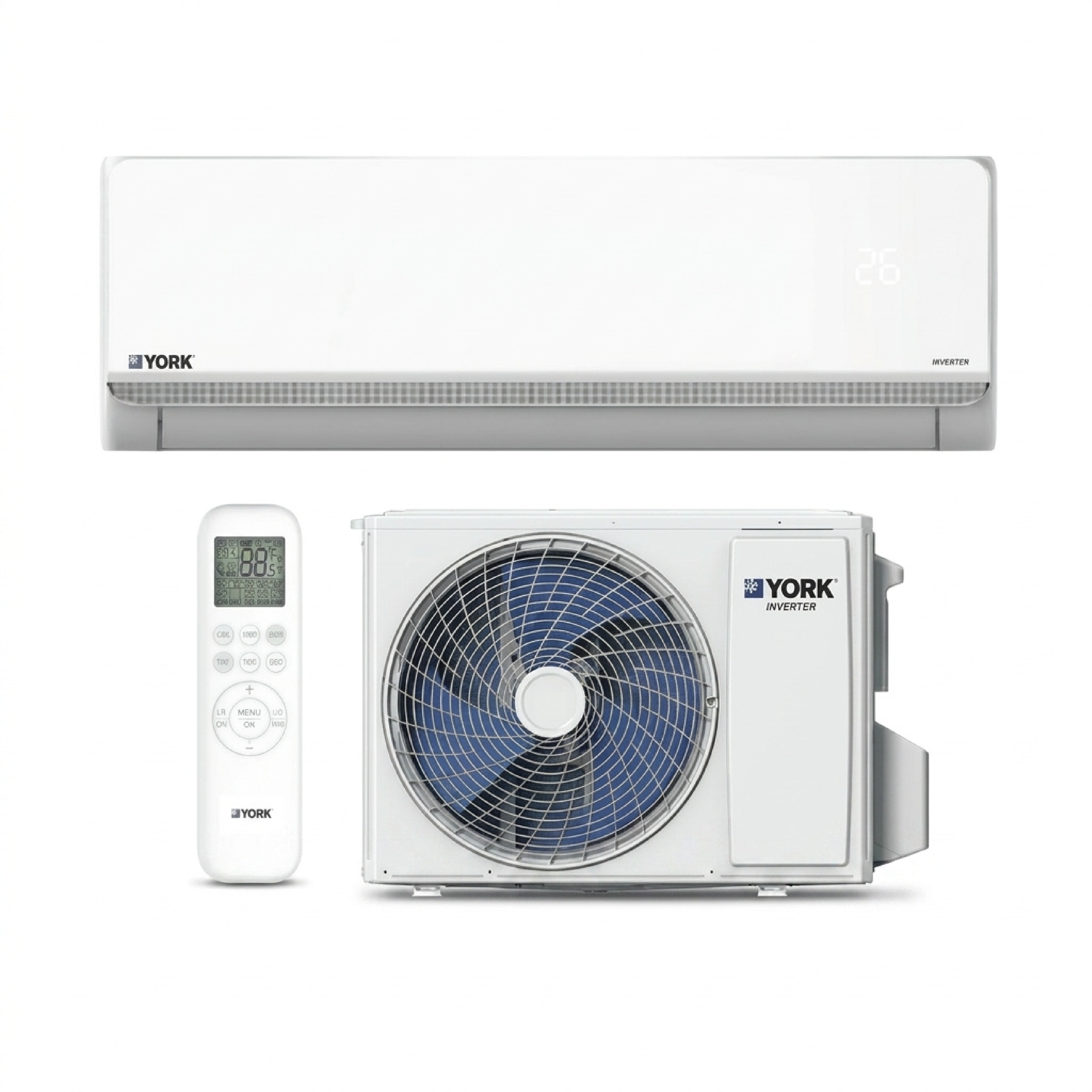 MINISPLIT YORK F/C 1TR R32 110V INVERTER
