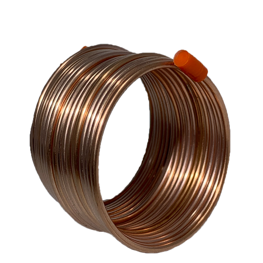 Tubo capilar de cobre